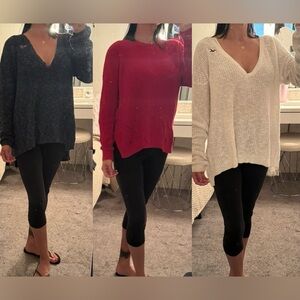 Hollister oversized sweaters